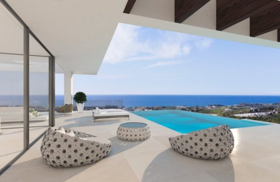Elegantes villas de estilo moderno